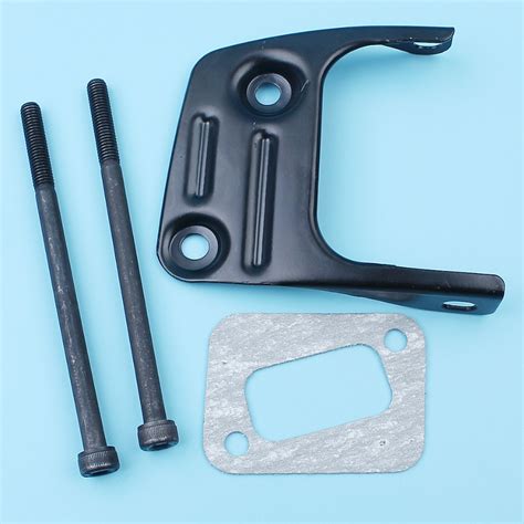 Muffler Exhaust Silencer Bracket Bolt Gasket Kit For Jonsered 2150 2149