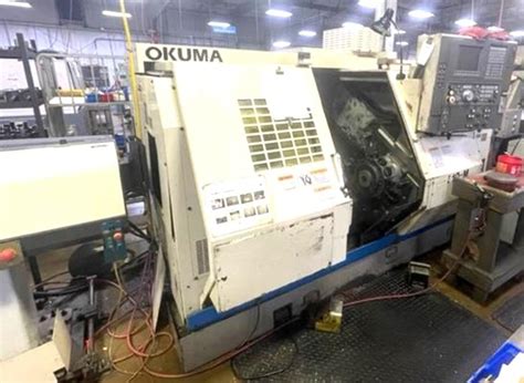 Okuma Lt 10mw 7 Axis Cnc Turning Center Lathe Twin Turret Twin