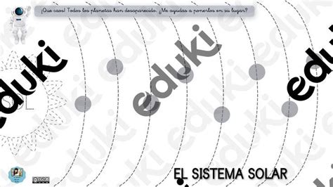 FICHA ORDENA LOS PLANETAS DEL SISTEMA SOLAR Material De La Siguiente