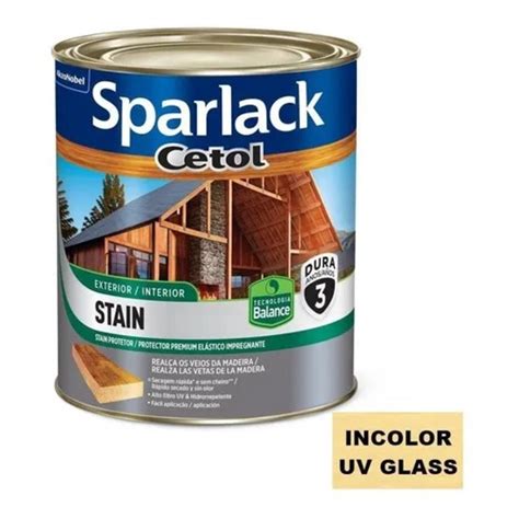 Verniz Sparlack Cetol Stain Balance Acetinado Uv Glass Incolor