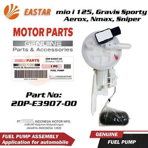 Fuel Pump Assembly 2DP Mio I 125 Gravis Sporty Aerox Nmax Sniper