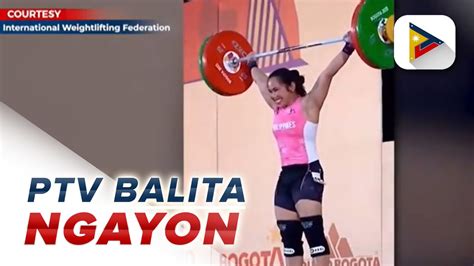 Hidikyn Diaz Nag Uwi Ng Tatlong Gintong Medalya Sa IWF Weigthlifting