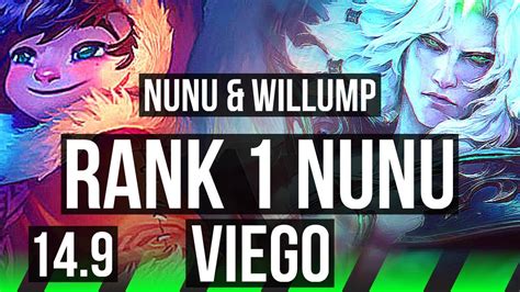 Nunu And Willump Vs Viego Jgl Rank 1 Nunu 5k Comeback 6 4 19 Na