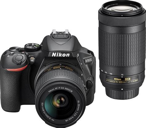 Customer Reviews: Nikon D5600 DSLR Video Two Lens Kit with 18-55mm and ...