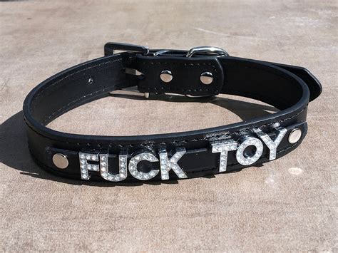 FUCKTOY Fuck Toy Rhinestone Choker Sparkly Baby Pink Vegan Etsy