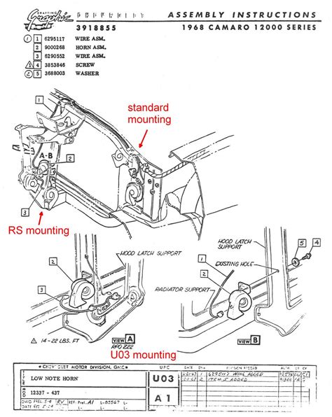 67 Camaro Wiring Schematic