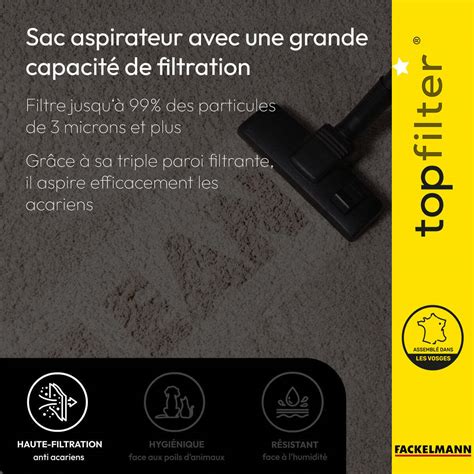 Lot De Sacs Aspirateur Moulinex Topfilter Premium Ebay