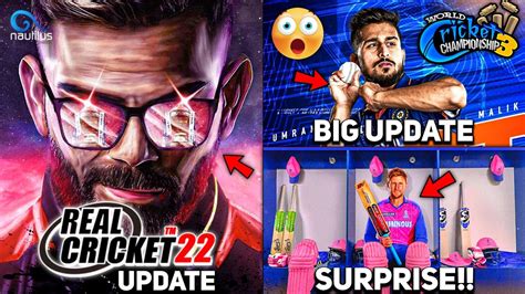 Real Cricket 22 New Update Studio Wcc3 Mega Update 173 Cricket 24