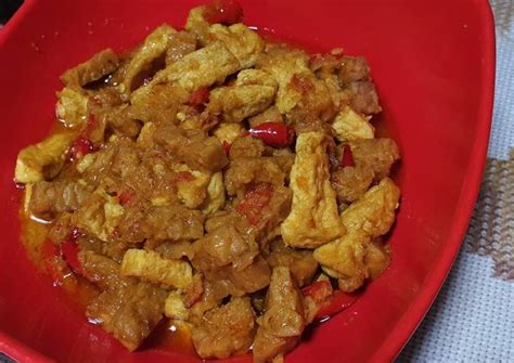 Resep Tahu Tempe Bumbu Kuning Oleh Oksa Cookpad