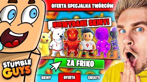 Otrzyma Em Wszystkie Nowe Skiny W Stumble Guys Abra W Szoku Youtube