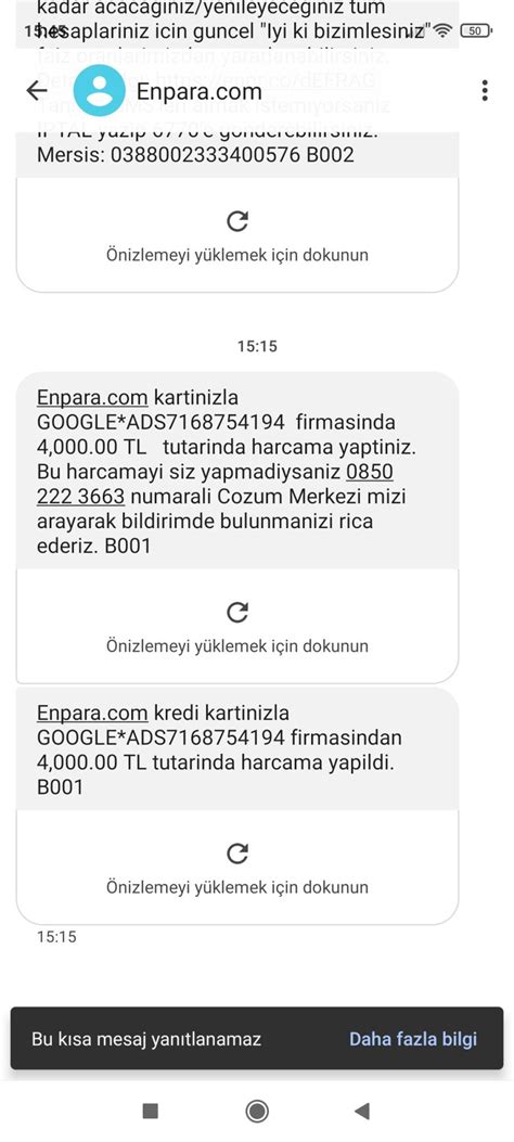 Google Bilgim Olmadan Para Ekti Kart Mdan Ikayetvar