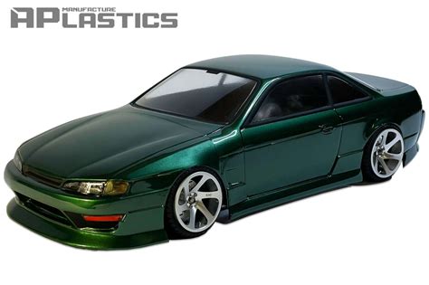 Rc Body Car Drift Touring 110 Nissan Silvia S14 Kouki Style Aplastics