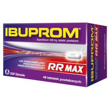 Ibuprom Max Rapid Mg Tabletek Powlekanych Apteline Pl