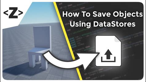 How To Save Objects With Datastores Roblox Studio Tutorial Youtube