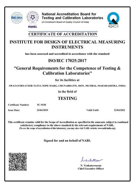 Institute For Design Of Electrical Measuring Instruments Government