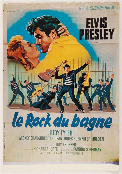 Lot Detail Elvis Presley Original Jailhouse Rock Le Rock Du Bagne