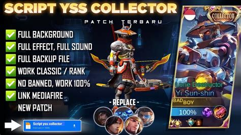 Script Skin Yss Collector No Password Full Effect Voice Update