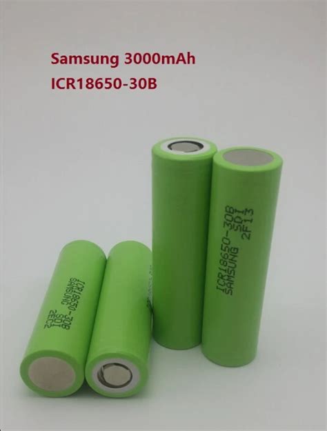 3pcslot High Capacity 3000mah Icr18650 30b 37v Rechargeable Li Ion Battery 18650 Akku For