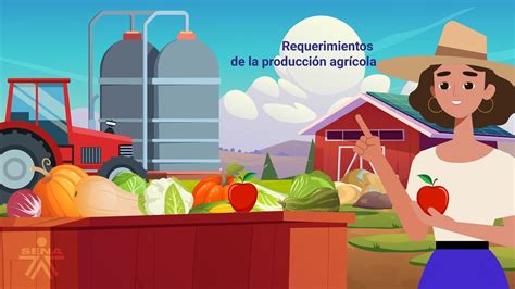 Requerimientos de la producción agrícola YouTube