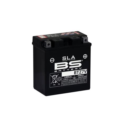 Batterie BS BTZ7V 12V 6 8Ah SLA