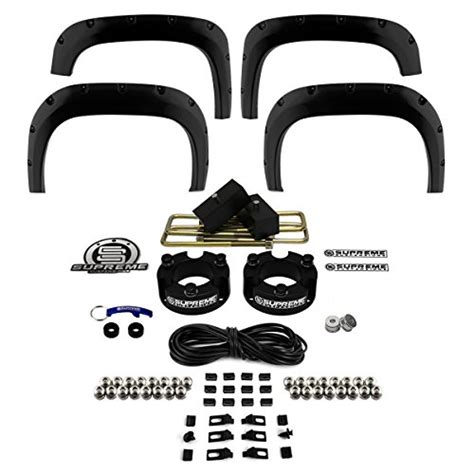 Buy Supreme Suspensions Gmc Sierra 1500 3 Front And 2 Rear Suspension Lift Cnc Machined