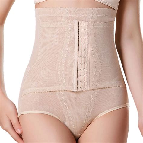 Shapewear Women Slim Body Shaper Underwear Abdomen High Waist Hip Body