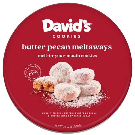 David S Cookies Butter Pecan Meltaways 907g Costco UK