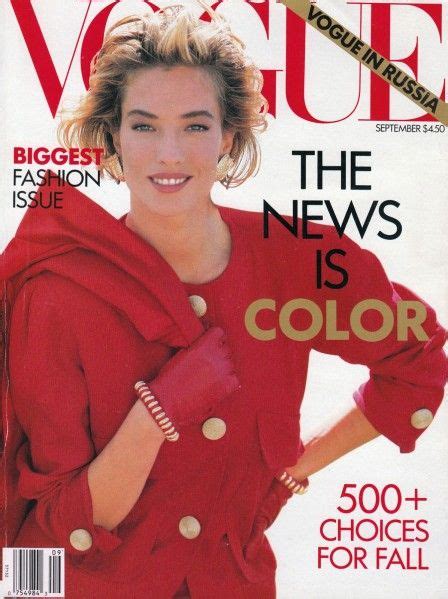 Tatjana Patitz Throughout The Years In Vogue VOGUEGRAPHY Fashion