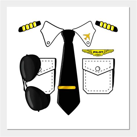 Pilot Costume Wall And Art Print Pilot Costume Artofit