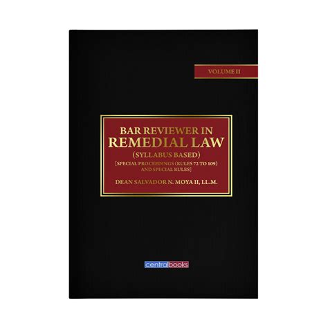 Primer Reviewer On Remedial Law Vol 1 Civil Procedure Centralbooks