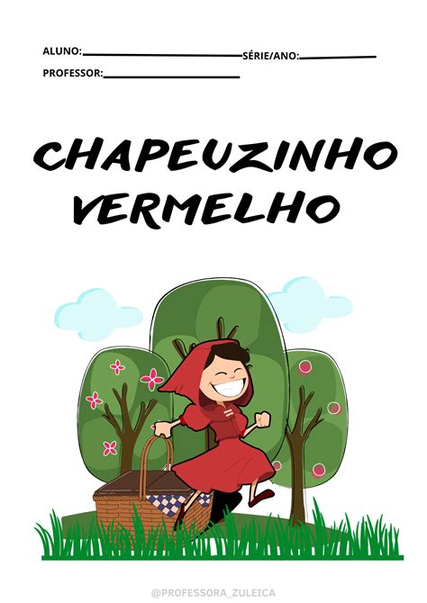 SEQUÊNCIA DIDÁTICA CHAPEUZINHO VERMELHO Educa Market