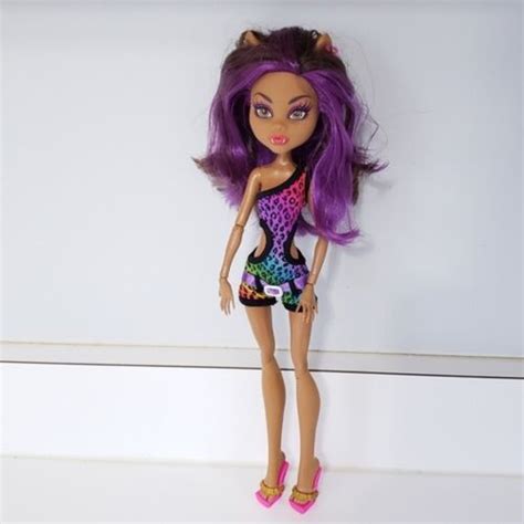 Monster High Gloom Beach Clawdeen Wolf Doll St Wave Ebay