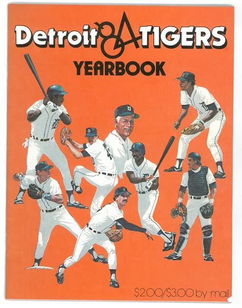 Lot Detail - Detroit Tigers 1984 Yearbook