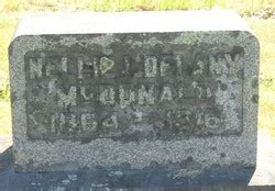 Nelly Elizabeth Delaney Mcdonald M Morial Find A Grave