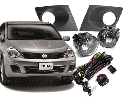 Faro Niebla Nissan Tiida Kit Instalacion REFA123 MX