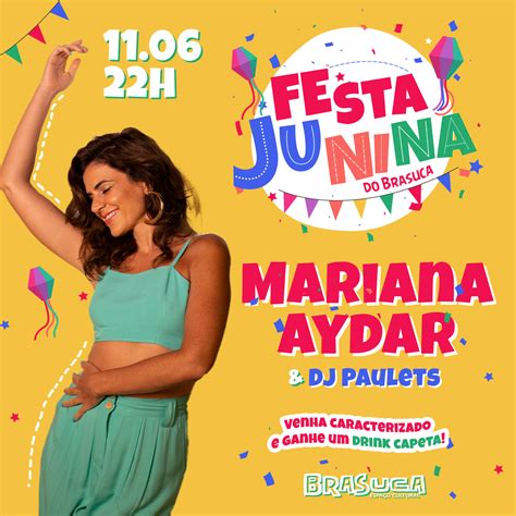 Mariana Aydar comanda a Festa Junina do Brasuca numa noite típica