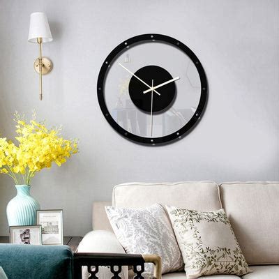 Minimalist Black Wall Clock - Decorstly