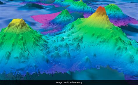 Over 19,000 Undersea Volcanoes Discovered With Radar Satellite Data