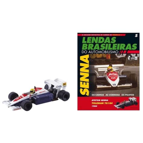 Miniatura Lendas Brasileiras Ayrton Senna Toleman Tg Em Promo O Na