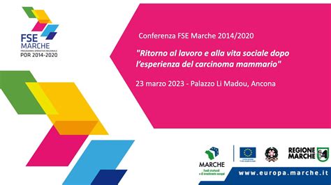 Conferenza Ritorno Al Lavoro E Alla Vita Sociale Dopo Lesperienza Del