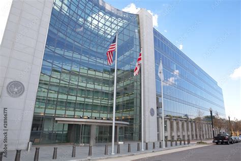 Securities And Exchange Commission Sec Building Washington Dc Stock