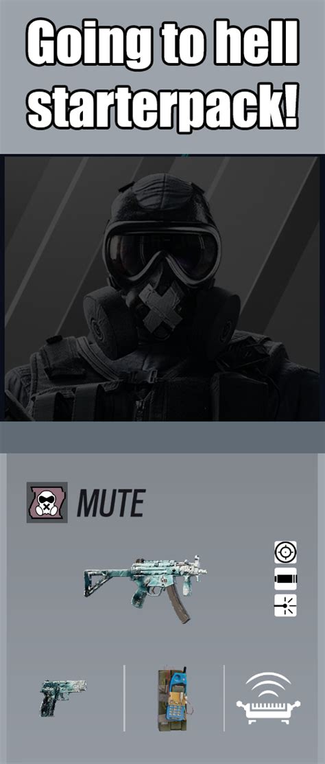 My friends mute Loadout smh : r/shittyrainbow6