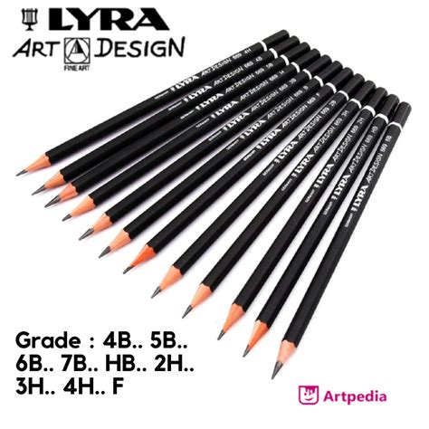 Jual LYRA Art Design Graphite Pencil Satuan Pensil Lyra Shopee