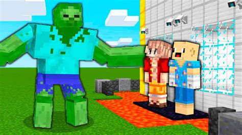 Zombie Mutant Vs La Maison La Plus Sécurisée De Minecraft Youtube