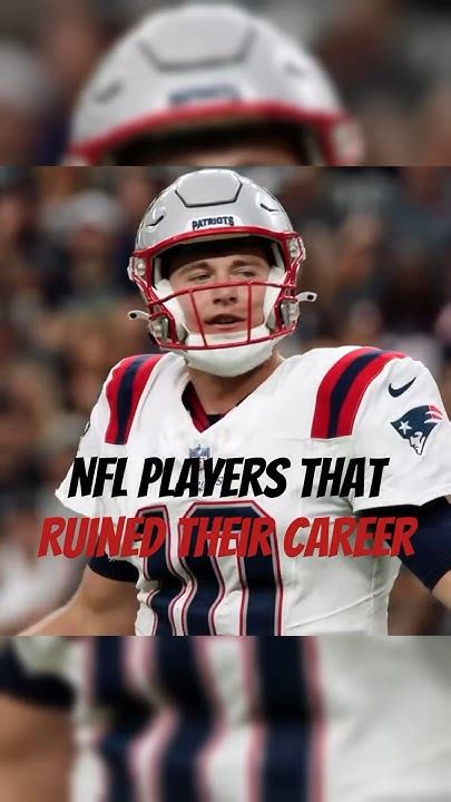 Nfl Players That Ruined Their Career‼️ Shorts Youtube