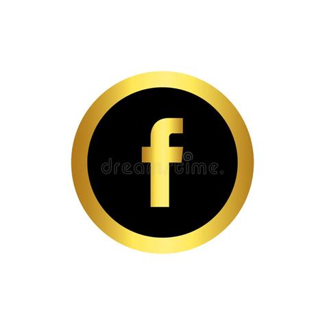 Gold Facebook Icon Stock Illustrations – 714 Gold Facebook Icon Stock ...