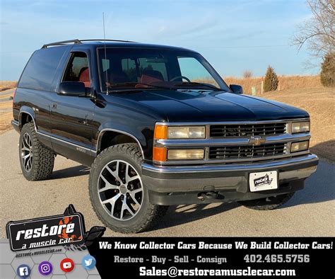 Chevrolet Tahoe Restore A Muscle Car Llc