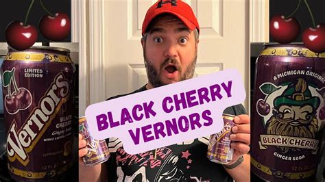 Black Cherry Vernors Ginger Ale Taste Test Youtube