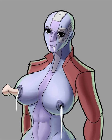 Rule 34 1girls Alien Alien Girl Blue Skinned Female Blue Skin Cyborg Female Guardians Of The