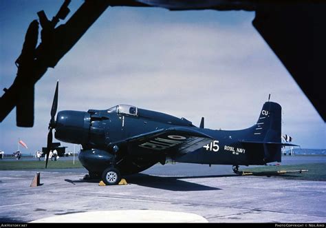 Aircraft Photo Of Wt121 Douglas Ad 4w Skyraider Aew1 Uk Navy